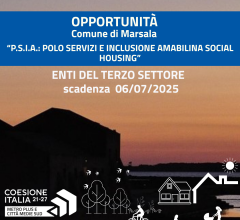 #Marsala verso un welfare di comunità con il PN Metro Plus Online il terzo avviso per il Polo Servizi e Inclusione destinato al centro Amabilina Social Housing